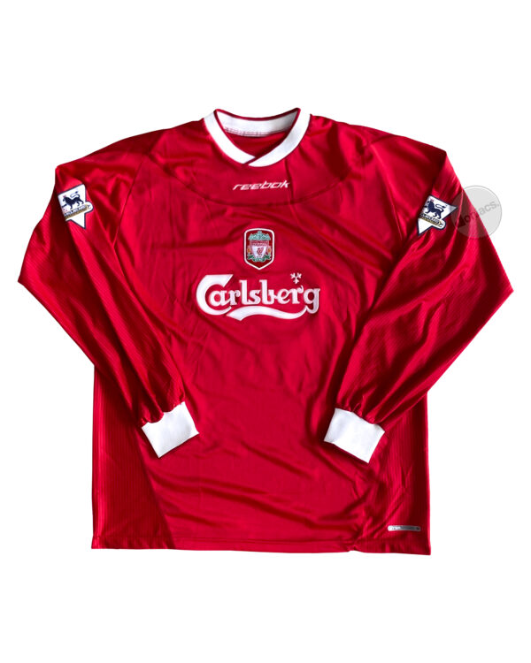 Liverpool 2002/03 *Match Worn* Cheyrou - Image 2