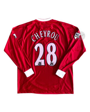 Liverpool 2002/03 *Match Worn* Cheyrou