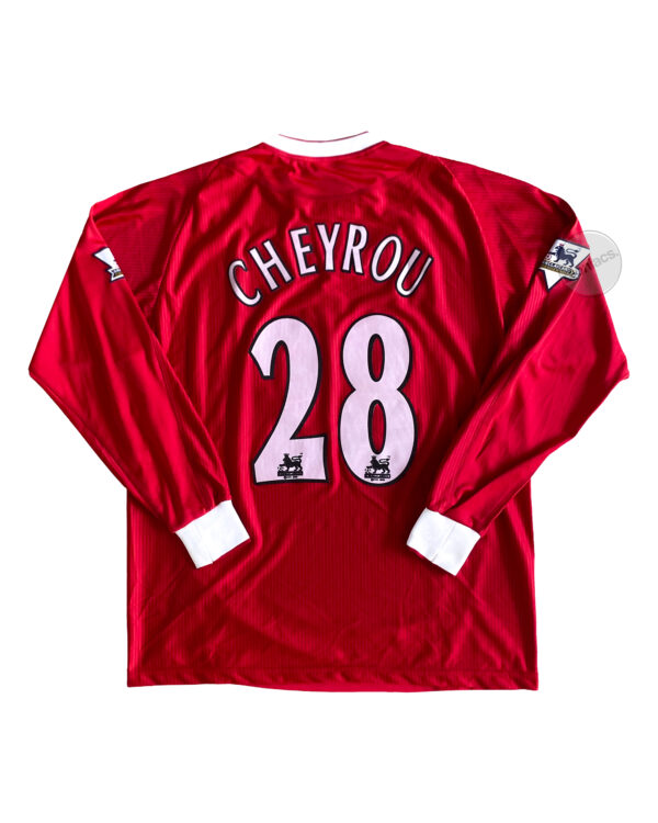 Liverpool 2002/03 *Match Worn* Cheyrou