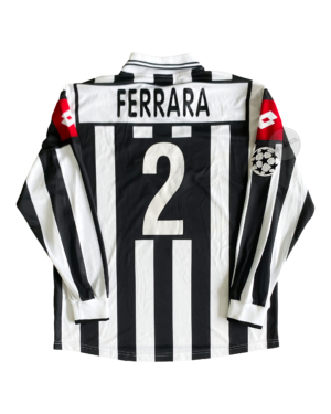 Juventus UCL 2001/02 *worn/issued* Ferrara